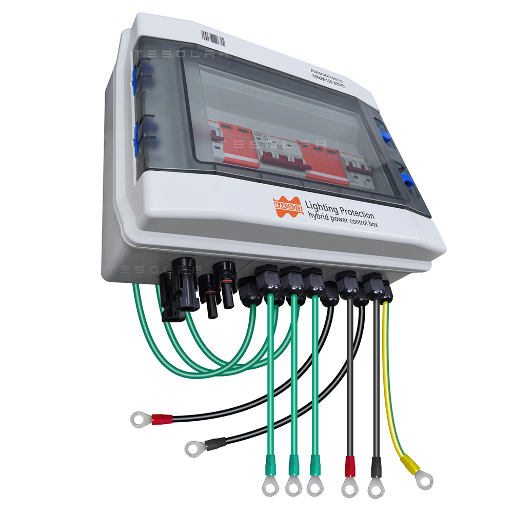 Solar Combiner Box - Verlichting Bescherming Wind Solar Hybrid Power