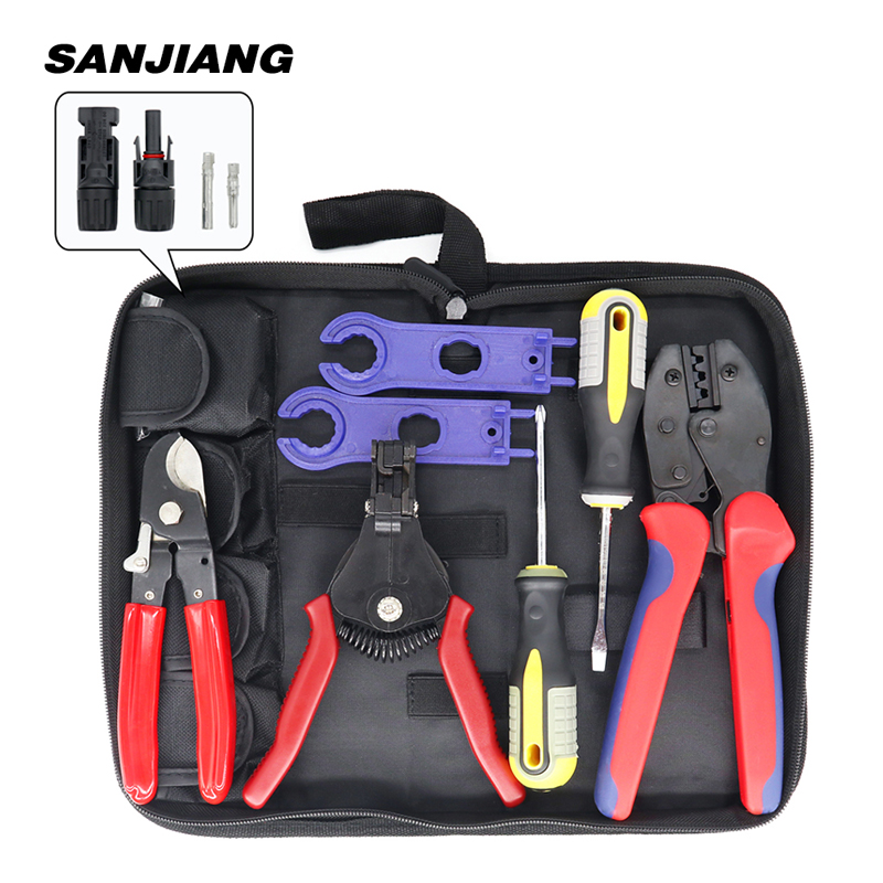 Mc4 Crimping Tool - LY-2546B Kit Fotovoltaïsche Krimptang Capaciteit 2.5/4/6mm