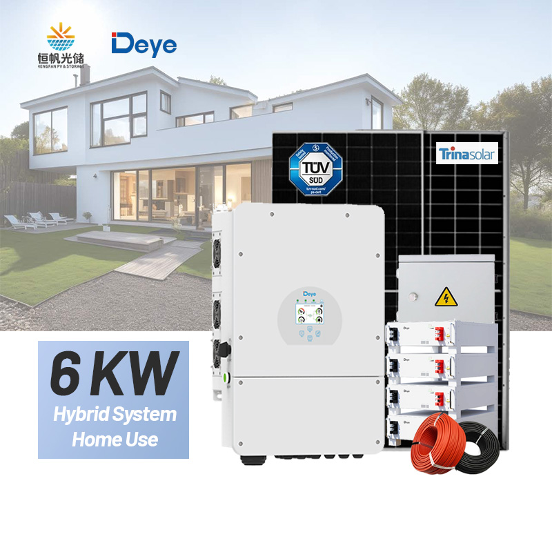 Solar Combiner Box - Hybride 6kW On/Off-Grid fotovoltaïsche zonnepanelen met