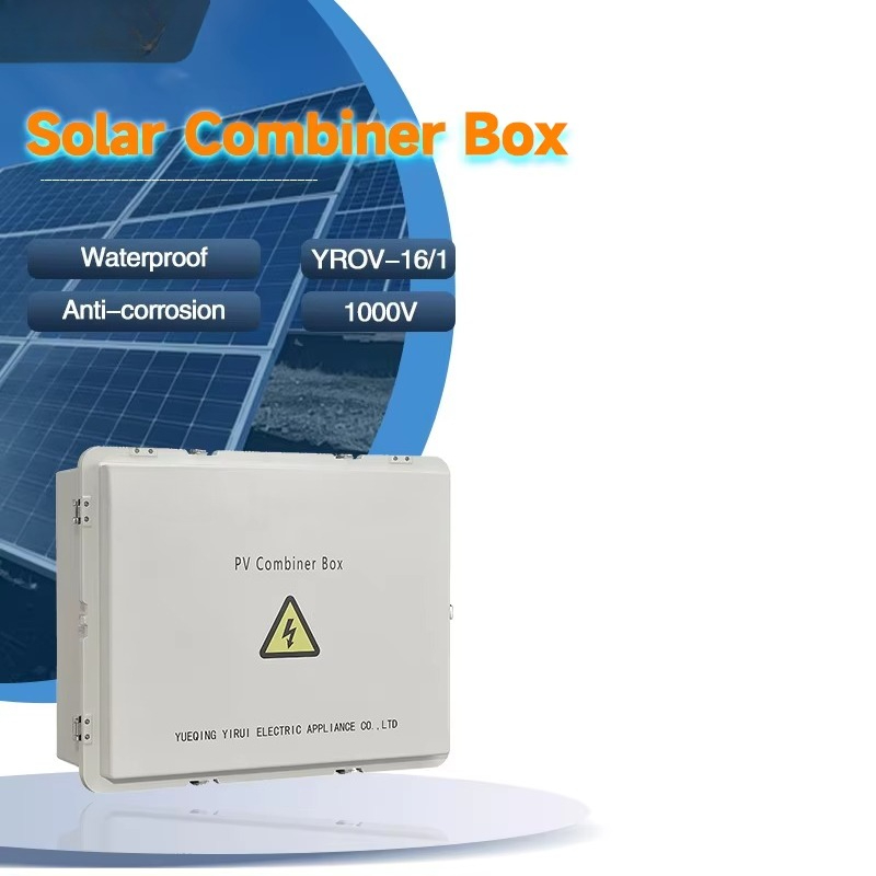 Solar Combiner Box - YRO IP66 Waterdichte IJzeren Combinatiebox 550/1000V