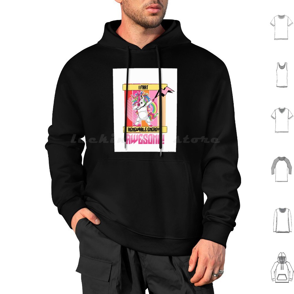 Renewable Energy Is - Eenhoorn scheten red de planeet!! Hoodies