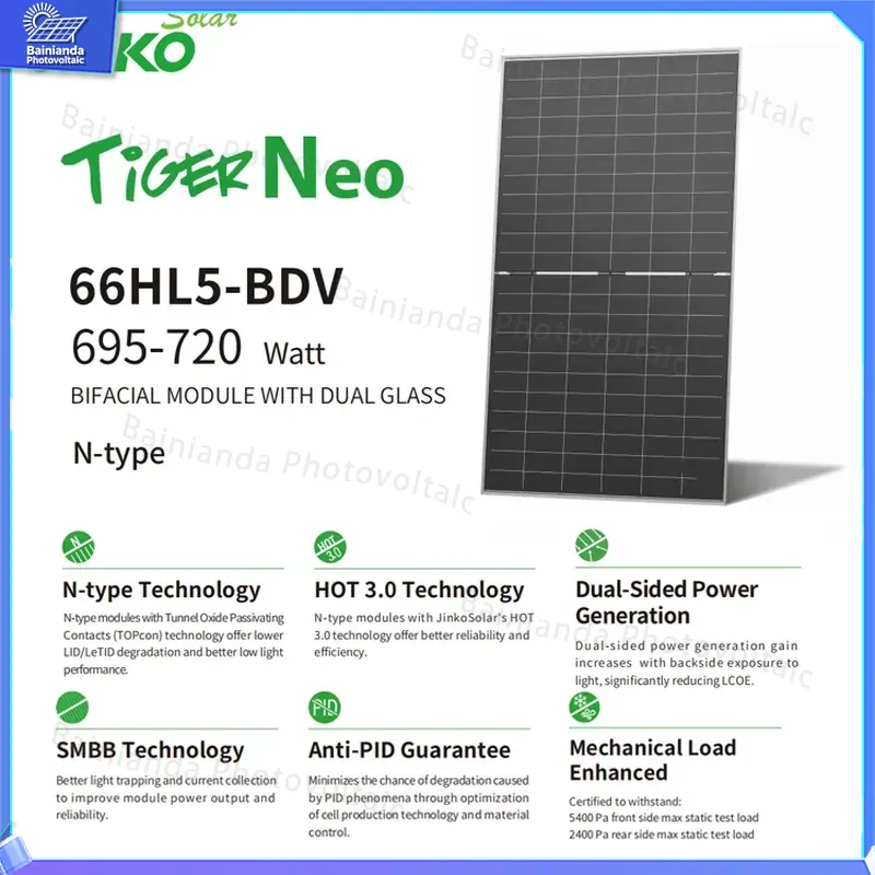 Jinko High Efficiency Solar Pa - Jinko Solar Panel Tiger Neo recensie en prijs