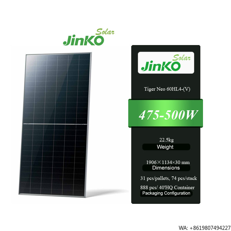 Jinko Tiger Neo 60HL4-(V) 475- - Jinko Solar Panel Tiger Neo recensie en prijs