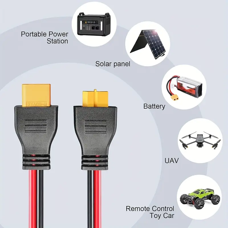 60cm 12AWG XT60 1 vrouwelijke  - Solar Combiner Box recensie en prijs