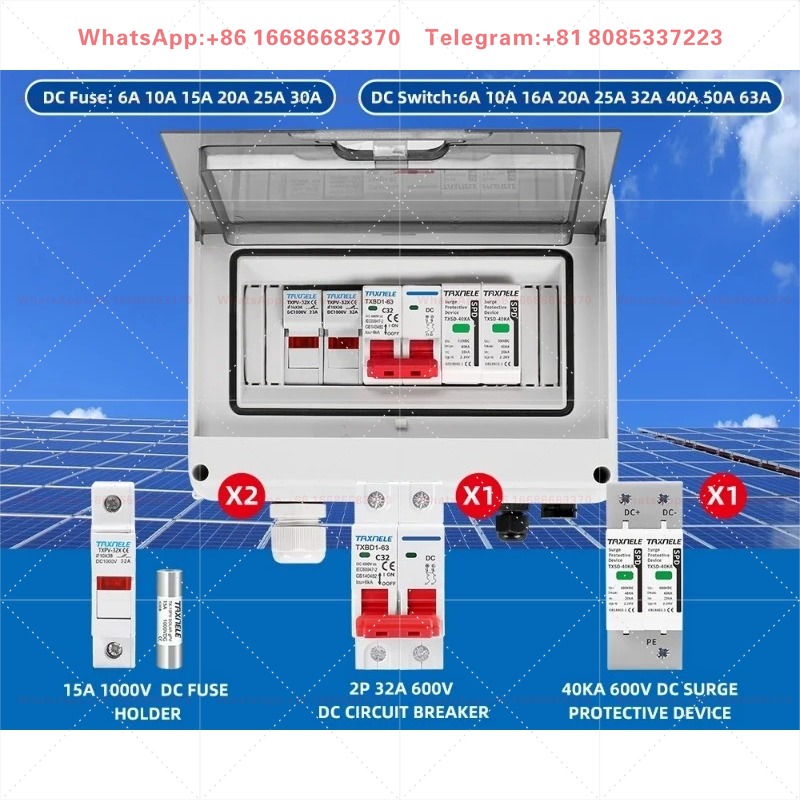 IP65 Buiten Solar Combinatiebo - Solar Combiner Box recensie en prijs