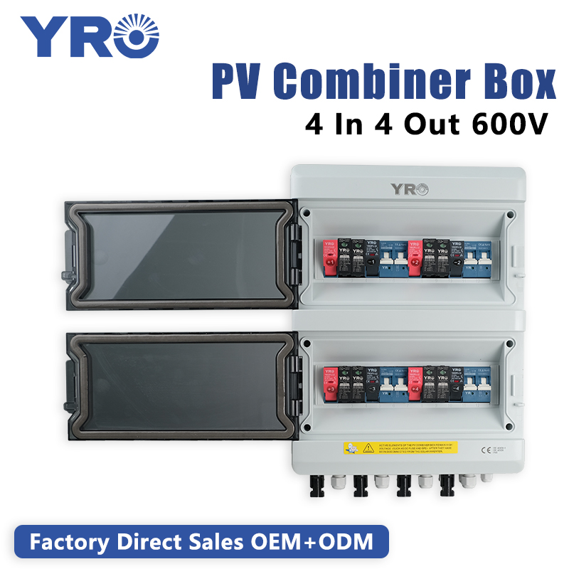 PV Combiner Box 4 ingangen 4 u - Solar Combiner Box recensie en prijs