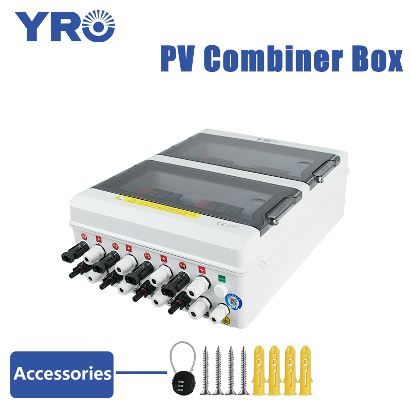 PV Combiner Box 4 ingangen 4 u - Solar Combiner Box recensie en prijs