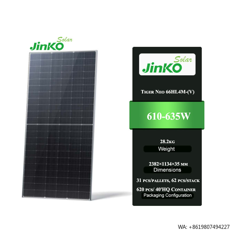 Jinko Tiger Neo 66HL4M-(V) 610 - Jinko Solar Panel Tiger Neo recensie en prijs