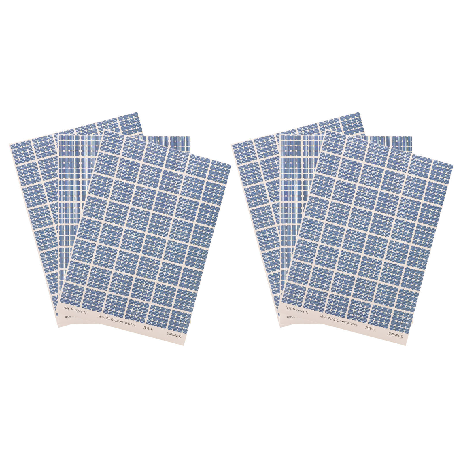 6 vellen stickers van zonnepan - Renewable Energy Is recensie en prijs