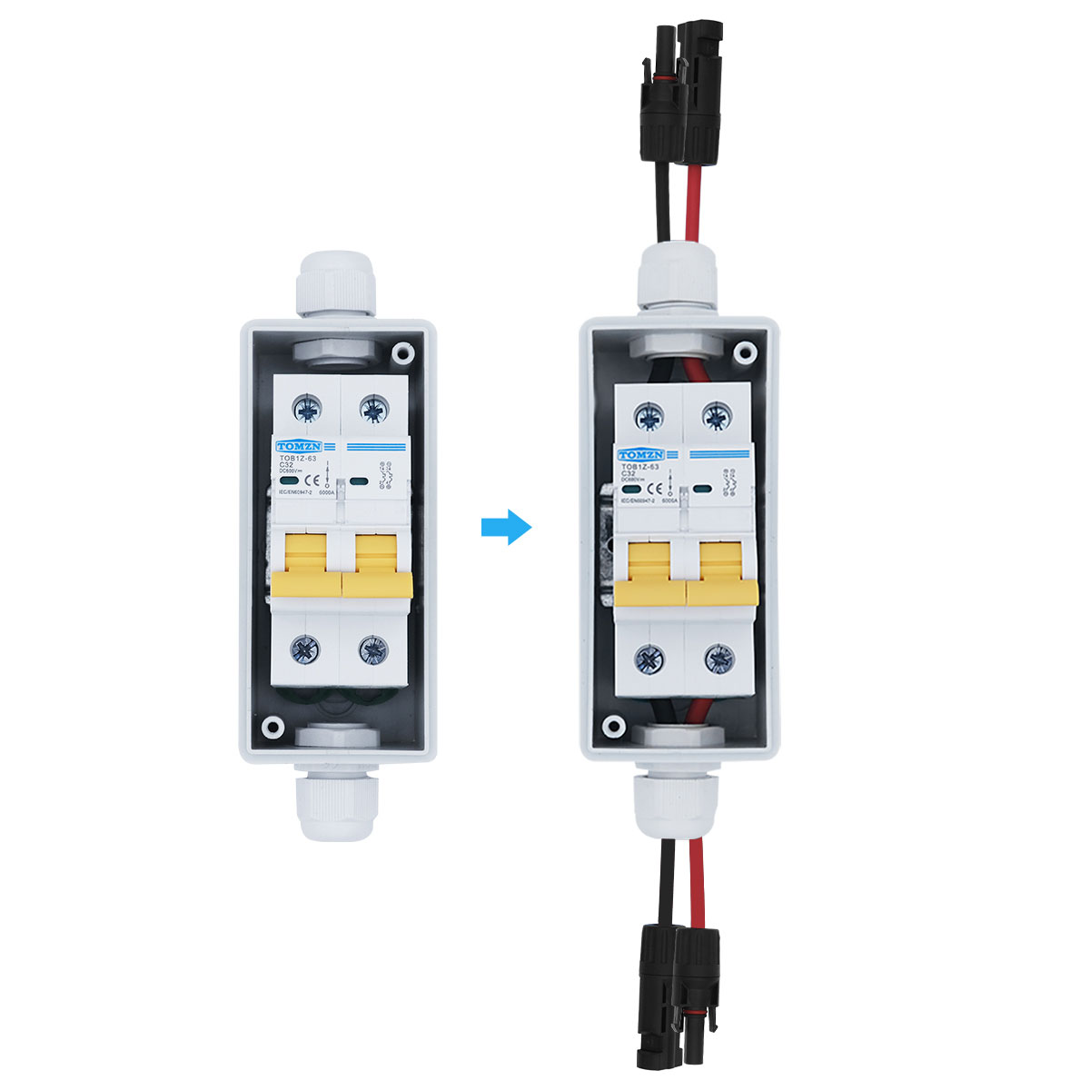 1 stuks TOMZN Solar Fotovoltaï - Solar Combiner Box recensie en prijs