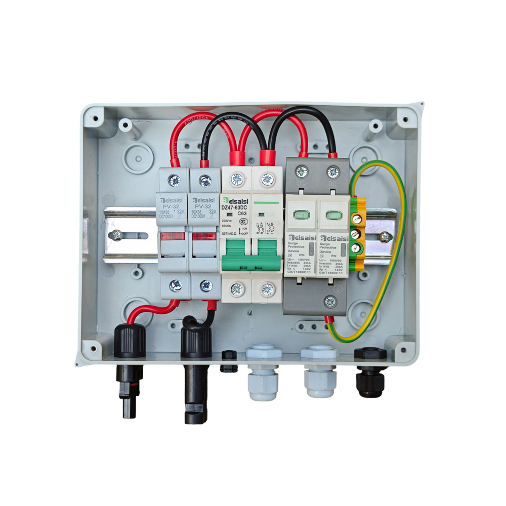 1 ingang 1 uitgang zonne-fotov - Solar Combiner Box recensie en prijs