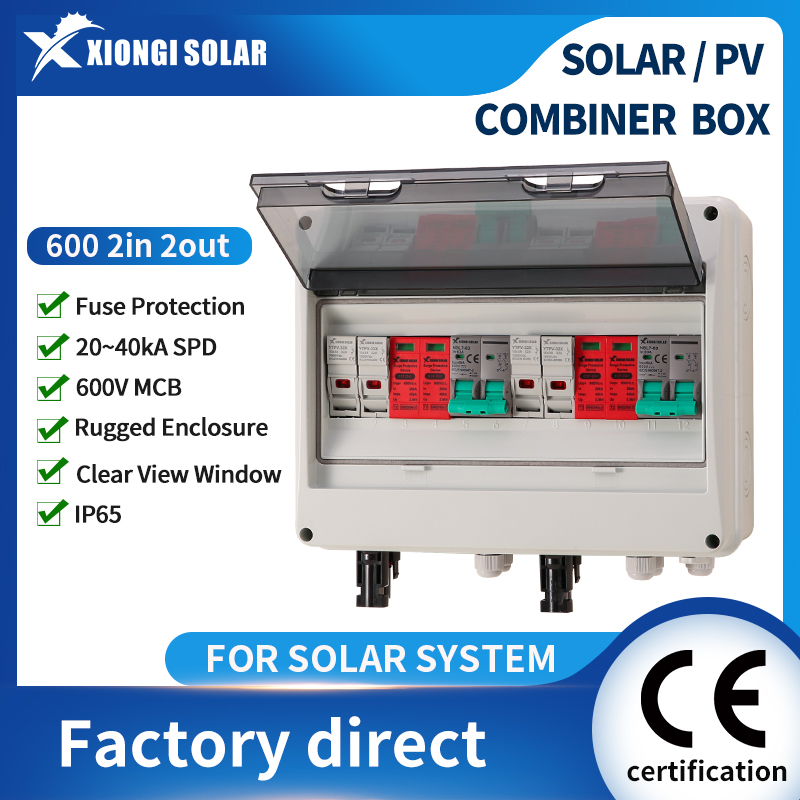 Volledig koperen draad PV-comb - Solar Combiner Box recensie en prijs