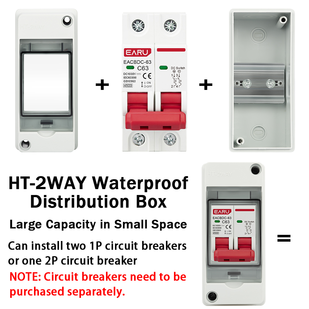 HT-2 Ip65 Waterdichte Distribu - Solar Combiner Box recensie en prijs